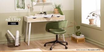 Skeidar Neptun skrivebord tilbud