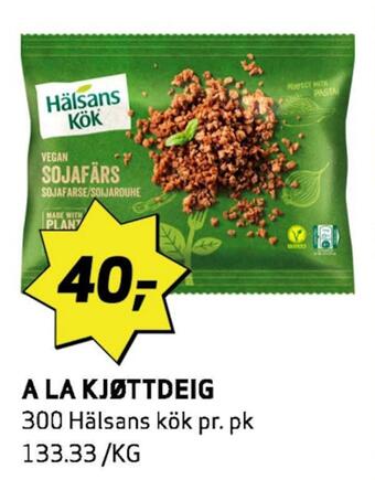 Bunnpris A la kjøttdeig tilbud