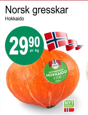 Joker Norsk gresskar tilbud