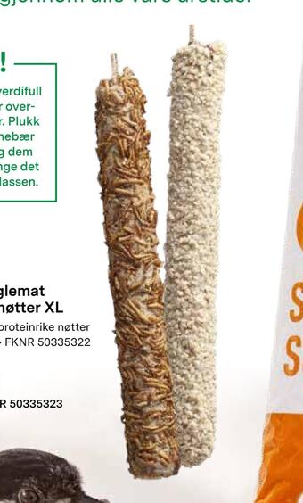 Felleskjøpet Felleskjøpet fuglemat stang med peanøtter xl tilbud