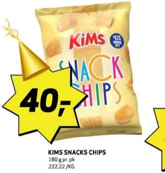 Bunnpris Kims chips tilbud