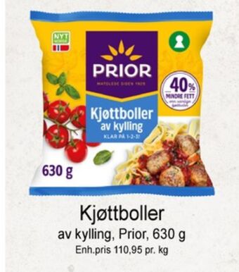Joker Prior kjøttboller tilbud