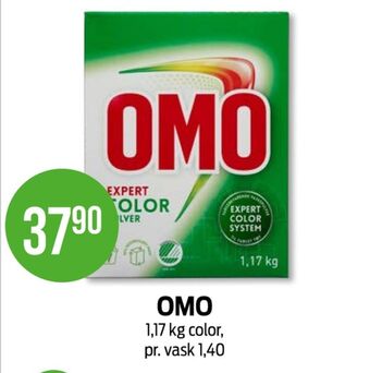Kiwi Omo vaskepulver tilbud
