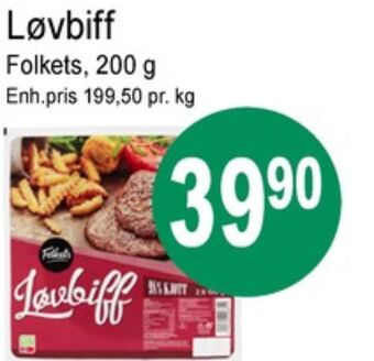 Joker Folkets biff tilbud