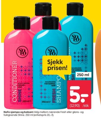 Nofo shampoo