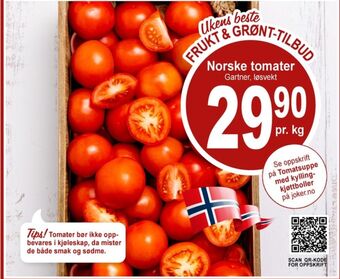 Joker Gartner tomater tilbud