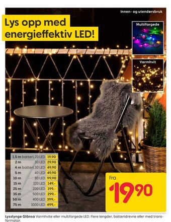 Rusta Ukjent lysslynge tilbud