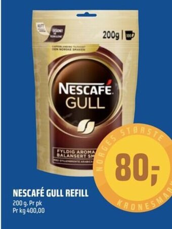 Coop Obs NESCAFÉ GULL REFILL tilbud