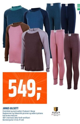 Coop Obs JANUS ULLSETT tilbud