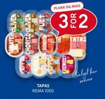 Rema 1000 TAPAS REMA 1000 tilbud