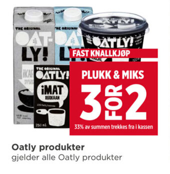 Meny Oatly produkter tilbud