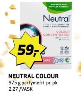 Bunnpris NEUTRAL COLOUR tilbud