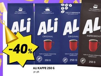 Bunnpris ALI KAFFE 250 G tilbud
