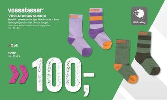 Sport Outlet Vossatassar sokker tilbud
