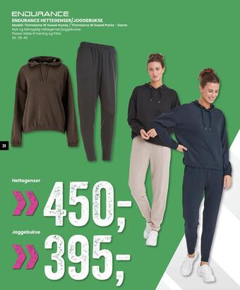 Sport Outlet Endurance hettegenser/joggebukse tilbud