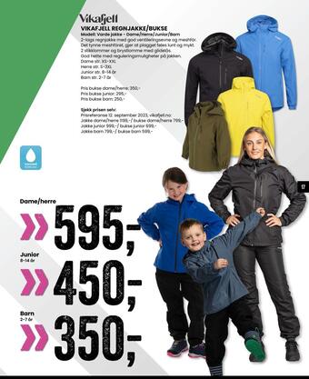 Sport Outlet Vikafjell regnjakke/bukse tilbud