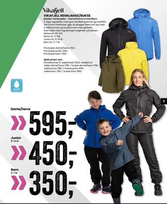 Sport Outlet Vikafjell regnjakke/bukse tilbud