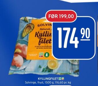 Rema 1000 Solvinge kyllingfilet tilbud