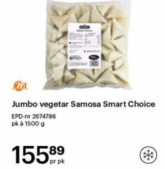 Storcash Jumbo vegetar Samosa Smart Choice tilbud