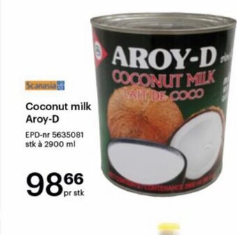 Storcash Coconut milk Aroy-D tilbud