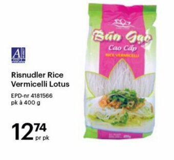 Storcash Risnudler Rice Vermicelli Lotus tilbud