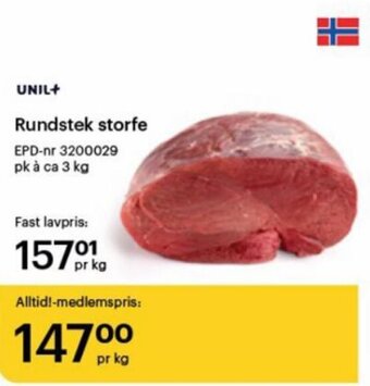 Storcash Rundstek storfe tilbud