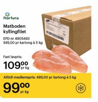 Storcash Matboden kyllingfilet tilbud