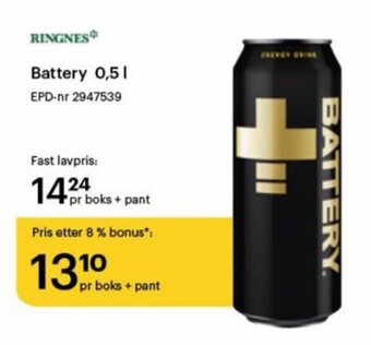 Battery 0,5L