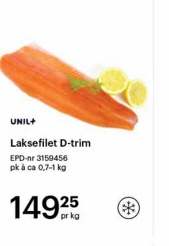 Storcash Laksefilet D-trim tilbud