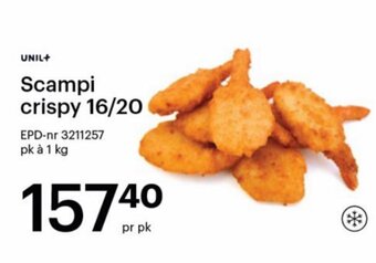 Storcash Scampi crispy 16/20 tilbud