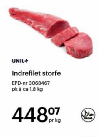 Storcash Indrefilet storfe tilbud