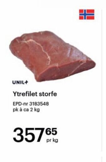 Storcash Ytrefilet storfe tilbud