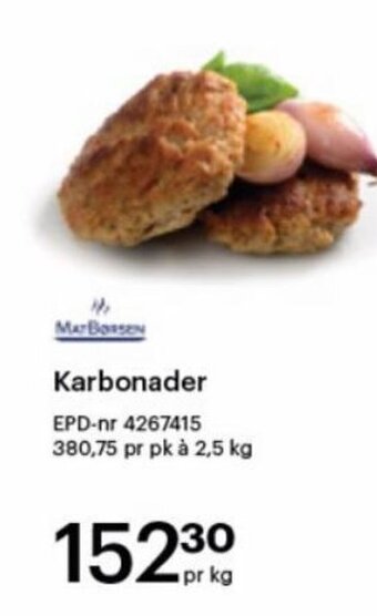 Storcash Karbonader tilbud