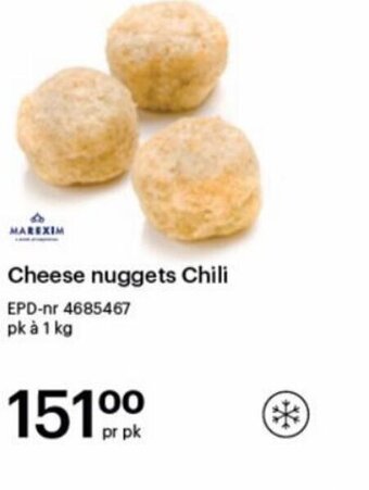 Storcash Cheese nuggets Chili tilbud