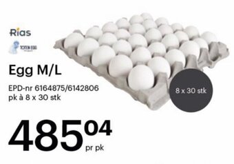 Storcash Egg M/L tilbud