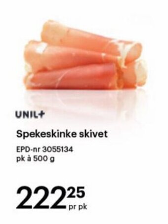 Storcash Spekeskinke skivet tilbud