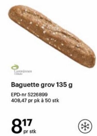 Storcash Baguette grov 135 g tilbud
