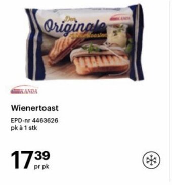 Storcash Wienertoast tilbud