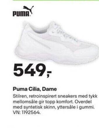 XXL Sport Puma Cilia, Dame tilbud