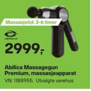 Abilica Massagegun Premium, massasjeapparat