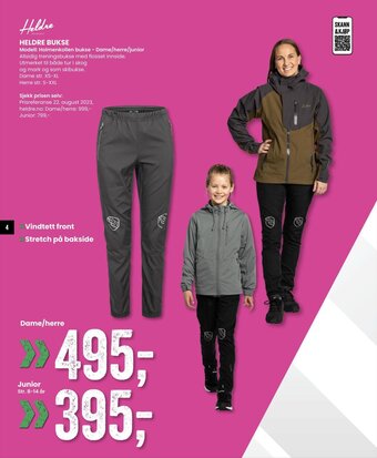Sport Outlet HELDRE BUKSE tilbud