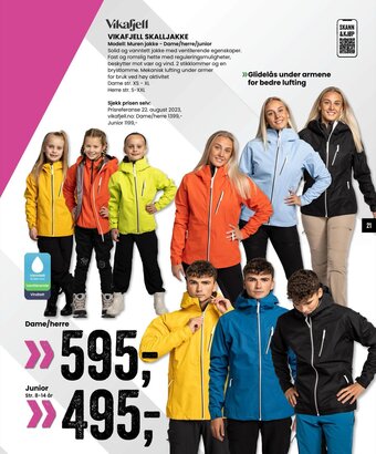Sport Outlet VIKAFJELL SKALLJAKKE tilbud
