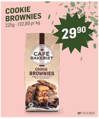 Holdbart Cookie brownies tilbud