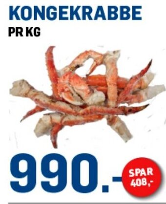 Price Lagerbutikk KONGEKRABBE tilbud