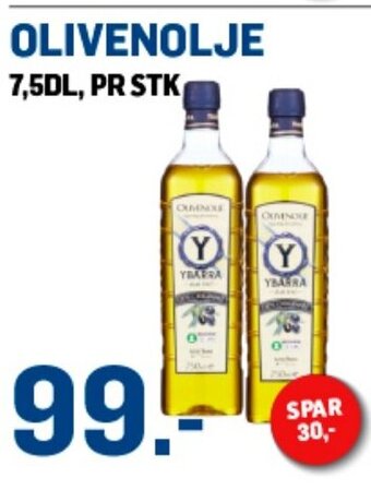 Price Lagerbutikk OLIVENOLJE 7,5DL tilbud