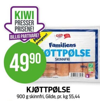 Kiwi KJØTTPØLSE tilbud