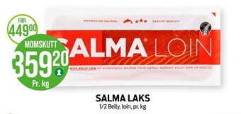 Kiwi SALMA LAKS tilbud