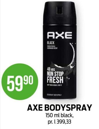 Kiwi AXE BODYSPRAY tilbud