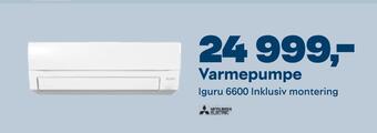 Maxbo Varmepumpe tilbud