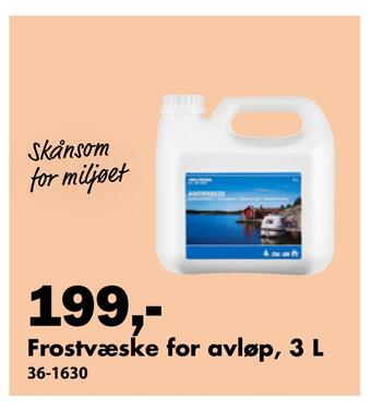 Biltema Frostvæske for avløp, 3 l tilbud